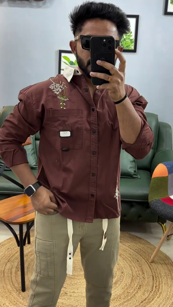 Men’s Casual Floral Shirt & Cargo Pant Set – 4 Colors Available - Image 6