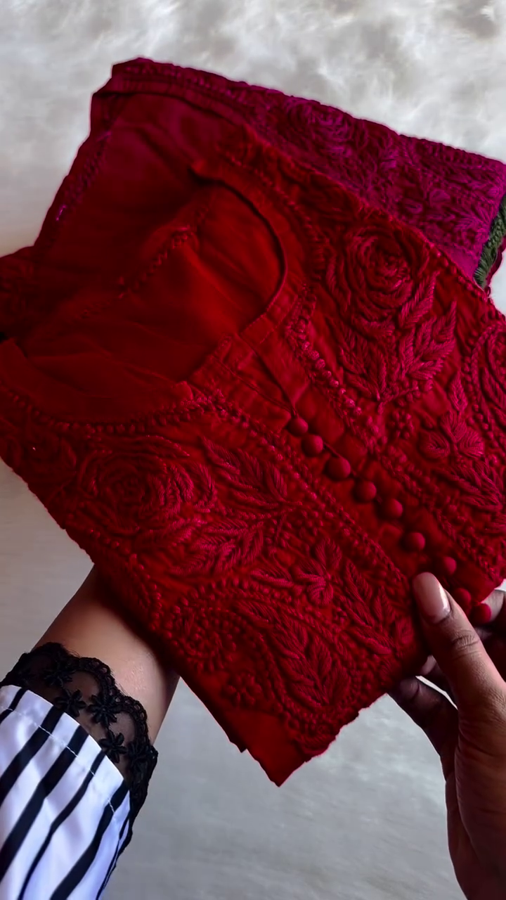 Premium Cotton Chikankari Kurta – A Perfect Blend of Tradition and Comfort