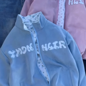 Reversible Floral Windbreaker | Sweet Sporty, Two‑in‑One Charm 🌸✨