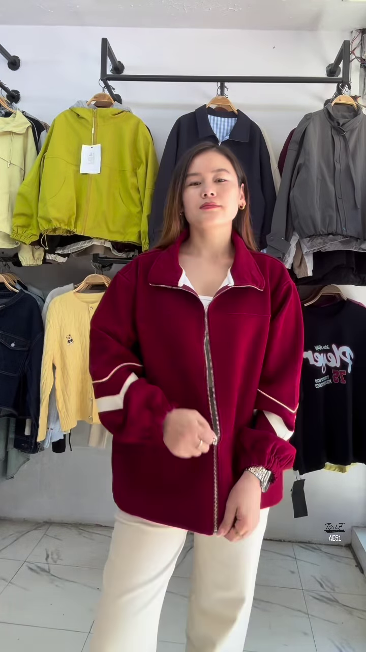 Sport Stripe Stand‑Collar Jacket | Light, Street‑Ready Ease ⚡🧥 - Image 2