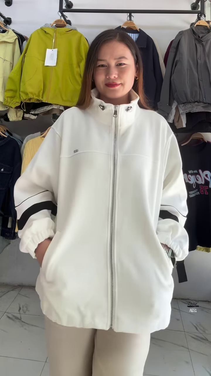 Sport Stripe Stand‑Collar Jacket | Light, Street‑Ready Ease ⚡🧥 - Image 4