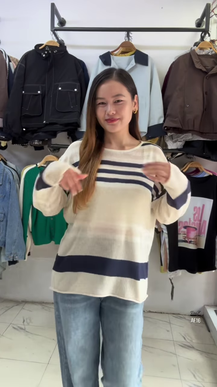 Nautical Breeze Stripe Knit Top 🌊 - Image 5