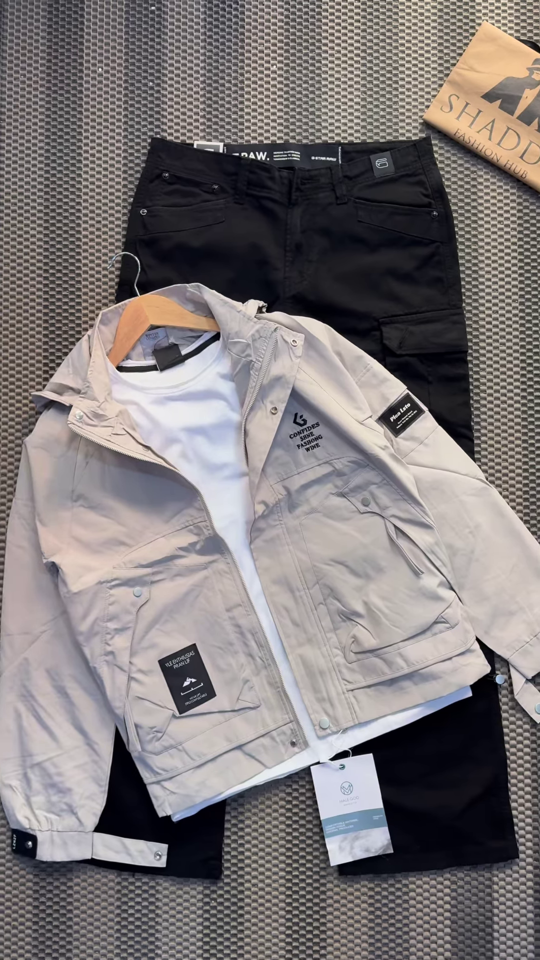 Utility Hooded Windbreaker Set | Lightweight, Street‑Smart Layers ⚡ - Image 2