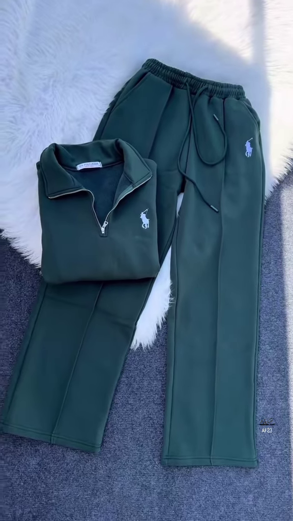 Quarter‑Zip Fleece Set | Minimal Sport, Ultra‑Soft Ease ✨ - Image 3