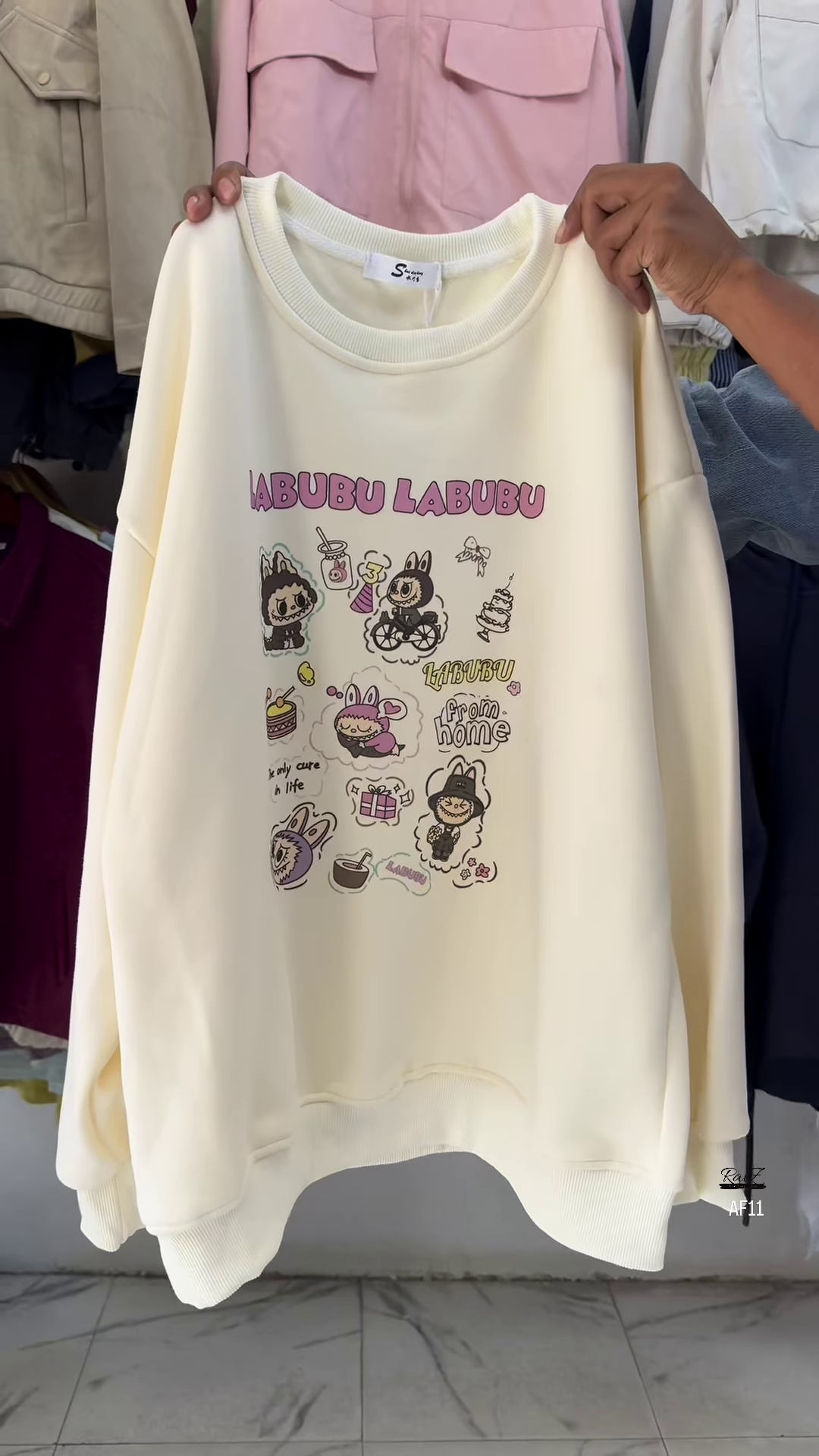 Labubu Graphic Sweatshirt | Cozy Cute, Everyday Play ✨