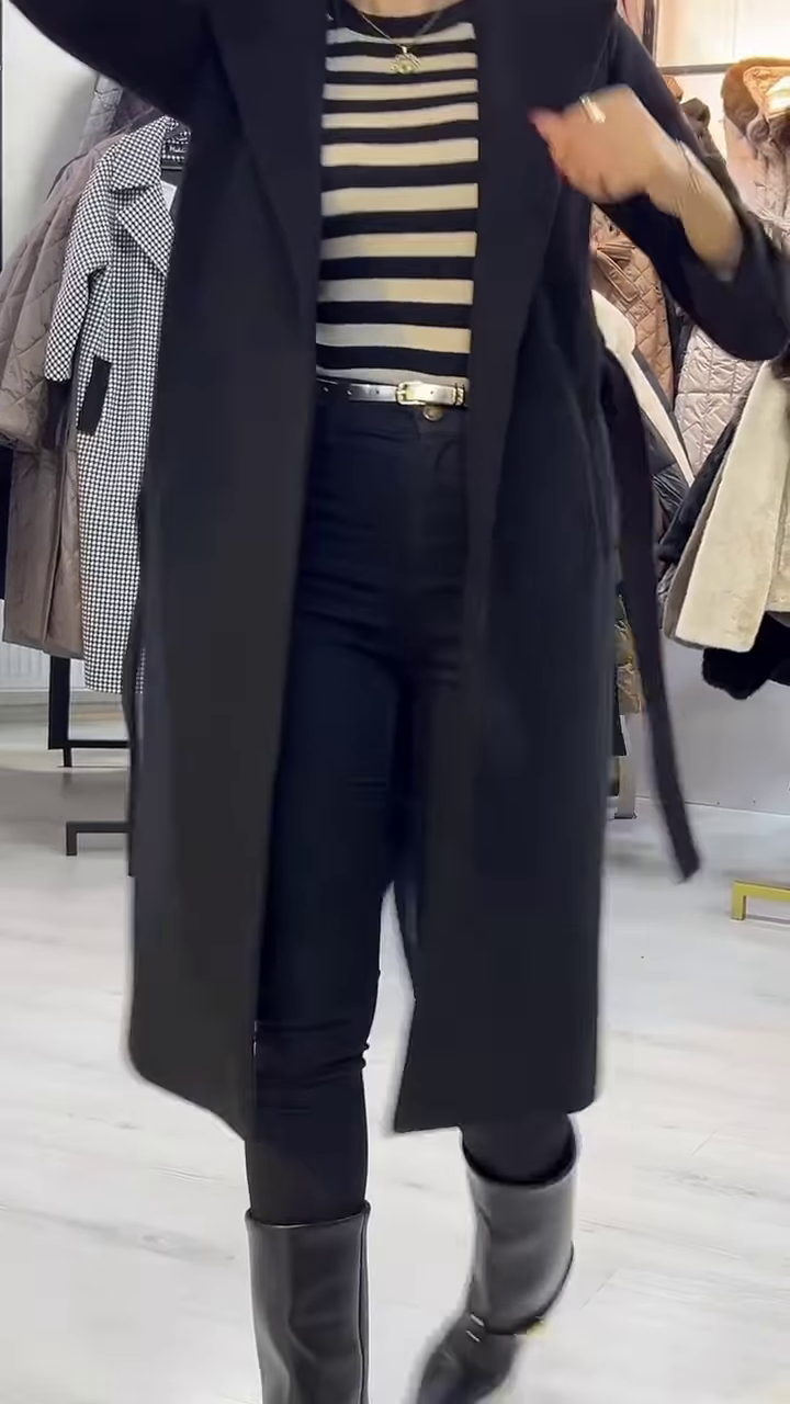 Belted Wool‑Blend Coat | Sleek Lines, Effortless Warmth ✨ - Image 2