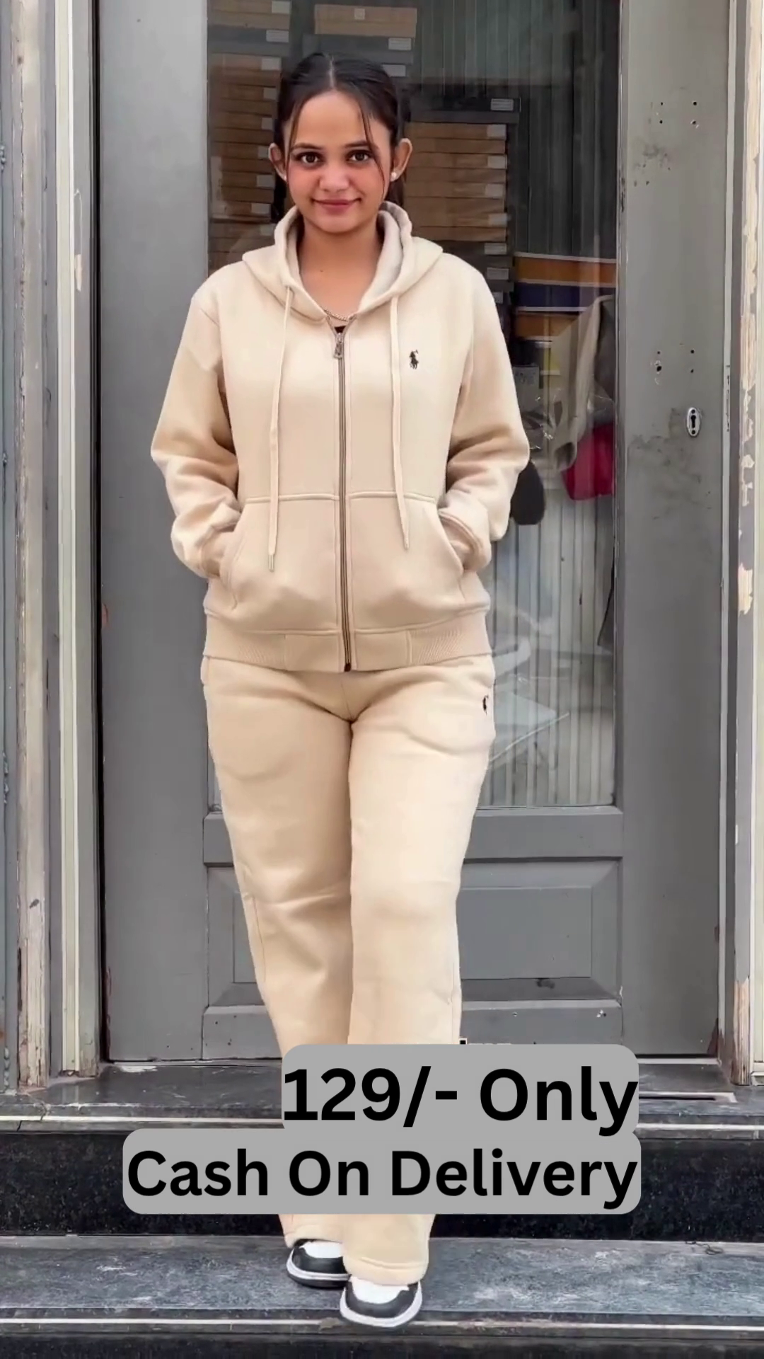 Fleece Zip Hoodie Set | Soft, Warm, Everyday - Image 3