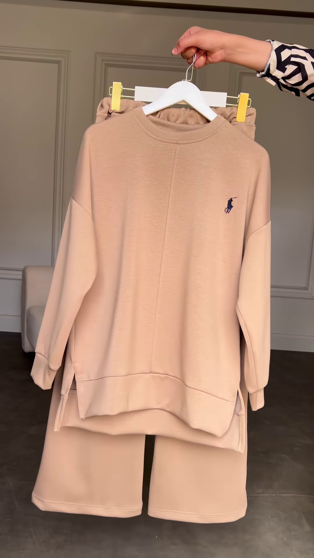 Ultra‑Soft Longline Sweat Set | Modest, Minimal, Made‑to‑Move 💤 - Image 5