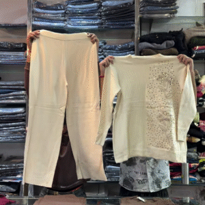 Rhinestone Knit Co‑ord Set | Sparkle, Stretch, Stay‑Cozy ✨