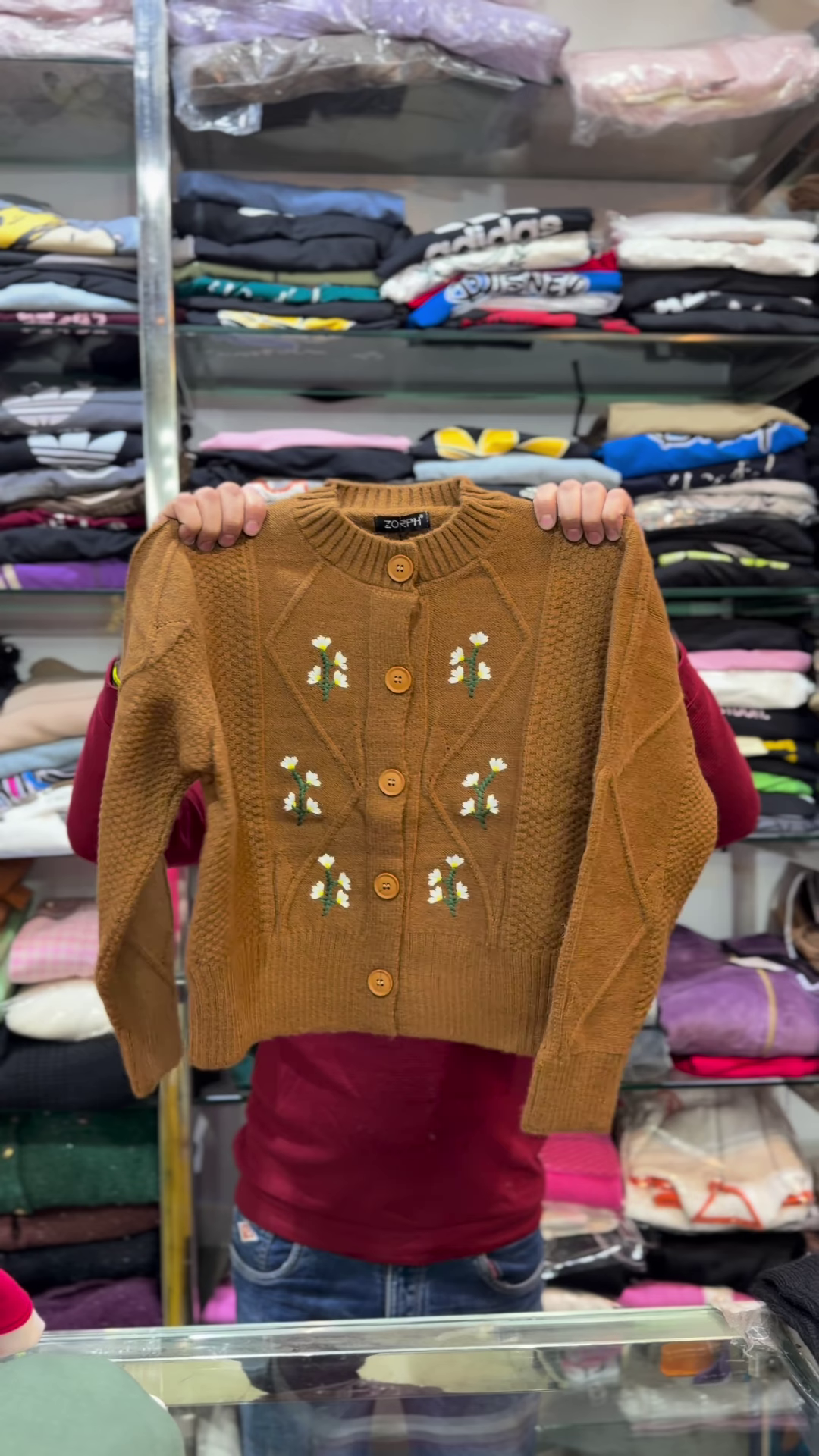 Daisy Stitch Button Cardigan | Sweet, Cozy, Vintage‑Chic 🌼 - Image 2