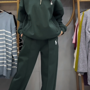 Polar Fleece Half‑Zip Co‑ord | Soft, Warm, Errand‑Ready ❄️