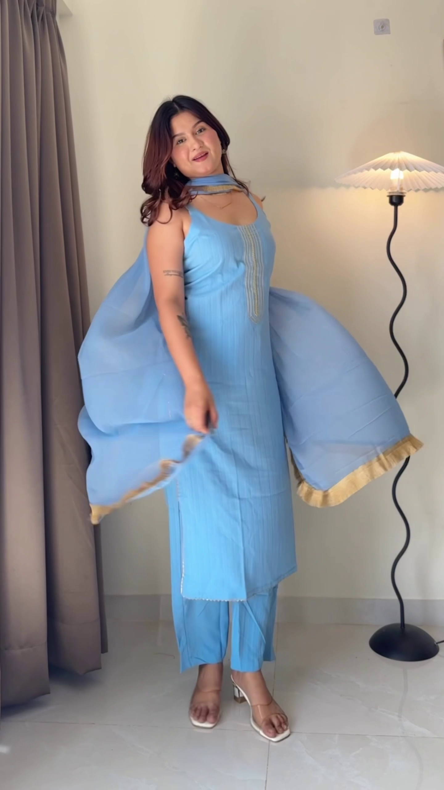 floral comfort kurta - Image 2