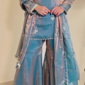 Teal Festive Elegance