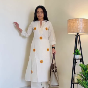 Daisy White Kurta