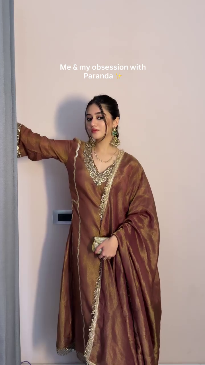 Golden Aura Festive Suit