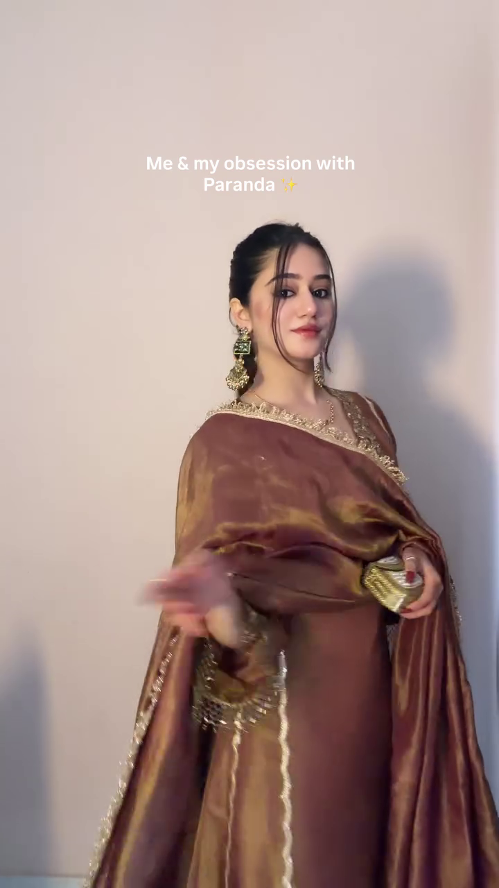 Golden Aura Festive Suit - Image 3