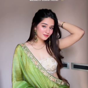 Emerald Grace Saree