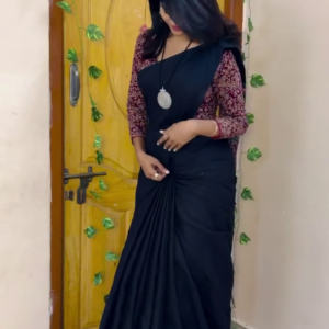 Midnight Charm Saree