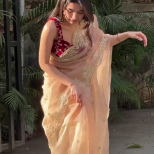 Golden Beige Royal Drape