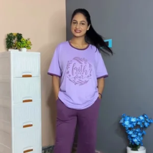 Chic Lavender Co-ord Lounge Set – Relax in Style