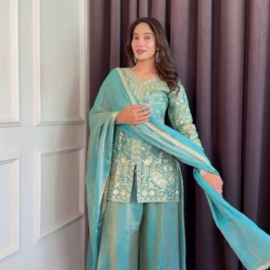 Teal Heritage Elegance