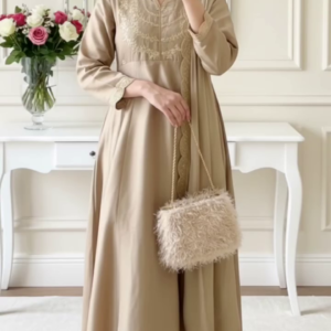 Minimal Beige Kurta Grace