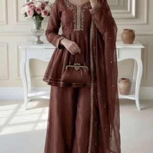 Chocolate Brown Ethnic Charm