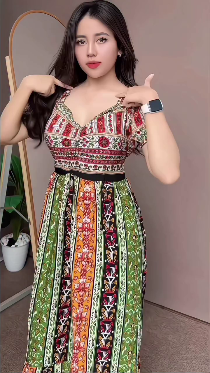 Women’s Boho Printed Maxi Dress | Stylish & Comfortable Ethnic Casual Wear - Image 2