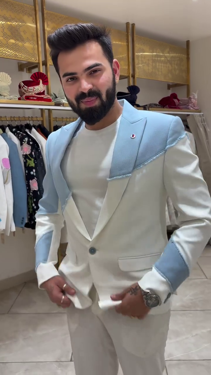 Men’s Premium Designer Suit Set | Stylish Party & Wedding Formal Wear - Image 3