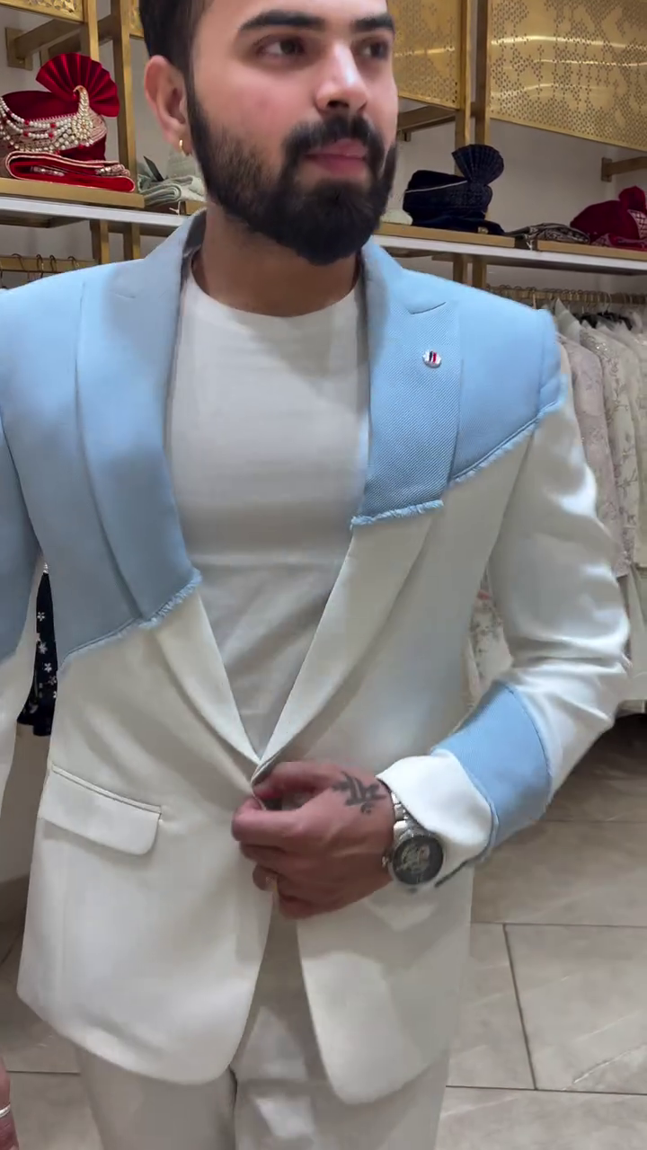 Men’s Premium Designer Suit Set | Stylish Party & Wedding Formal Wear - Image 4