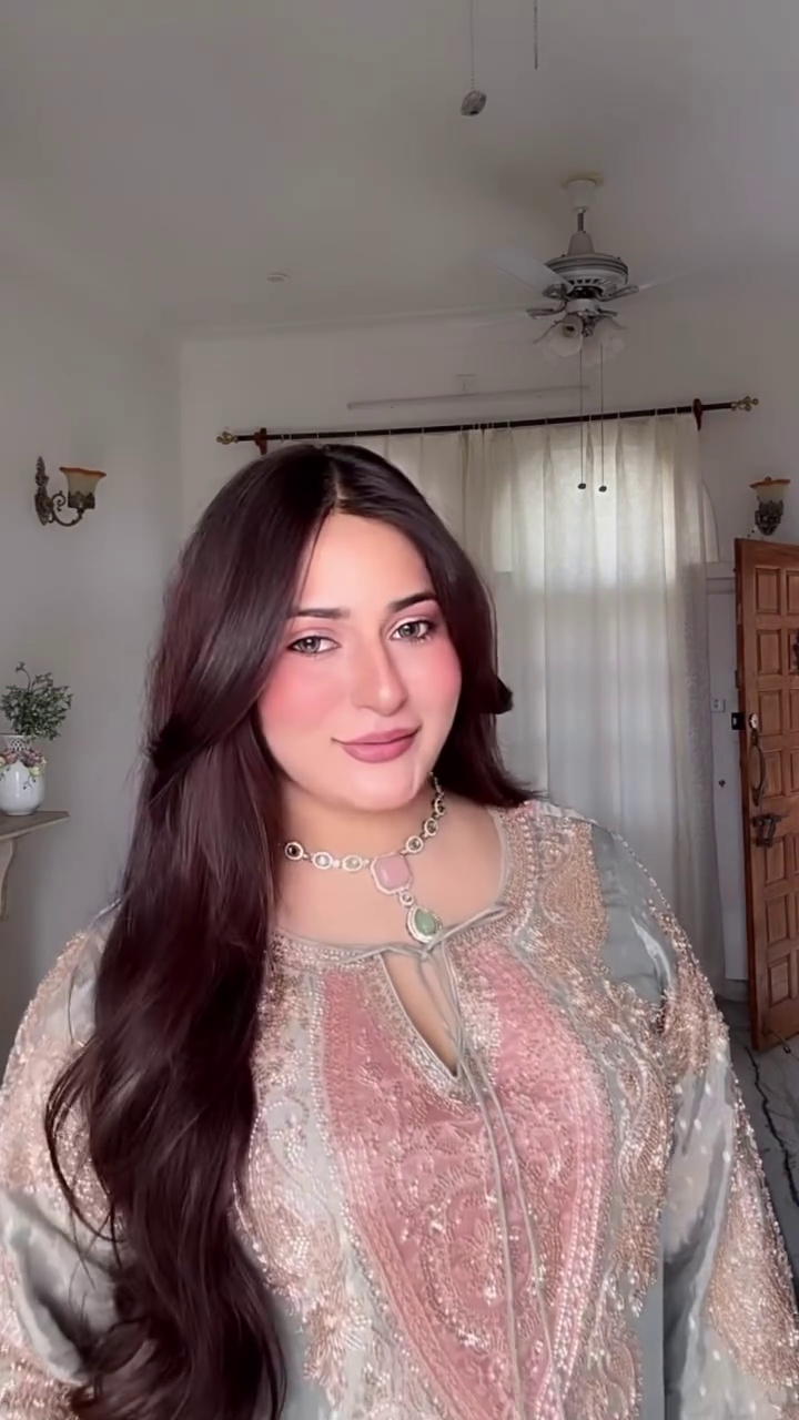 Pastel Embroidered Pakistani Suit – Luxury Ethnic Charm ✨ - Image 4