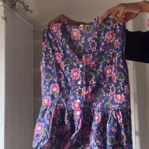 Women’s Floral Breeze Peplum Top for Casual Chic & Trendy Everyday Wear